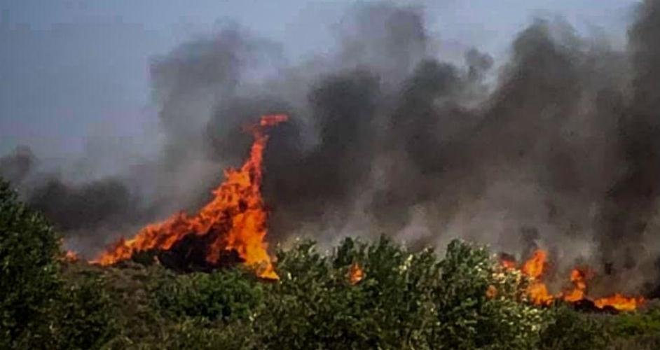 Δύο πυρκαγιές βρίσκονται σε εξέλιξη