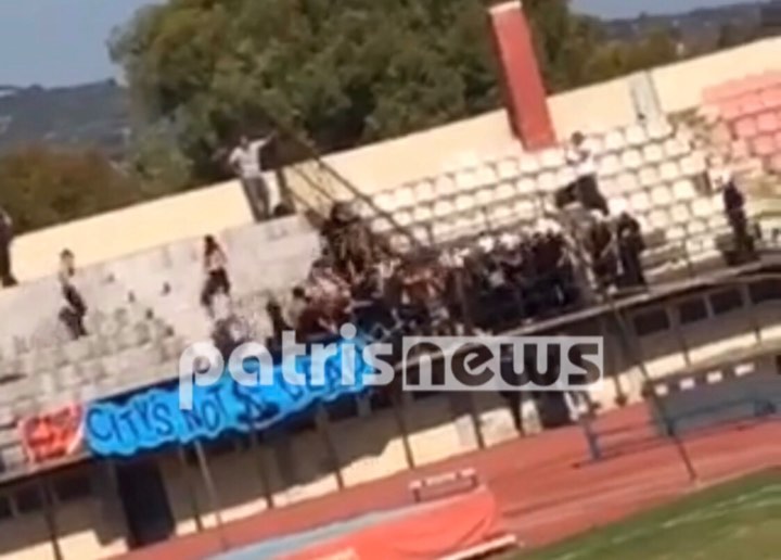 Άγρια επεισόδια και πολύ ξύλο στον αγώνα Ξενοφών Κρεστένων – Αιγάλεω ΒΙΝΤΕΟ