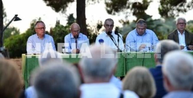 Και Πατρινοί στην εκδήλωση με Σημίτη - Βενιζέλο στην Ηλεία - Ανάμεσα τους και υποψήφιοι Βουλευτές Αχαΐας