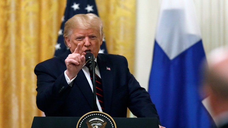 Οργισμένη απάντηση Τραμπ κατά δημοσιογράφου του Reuters