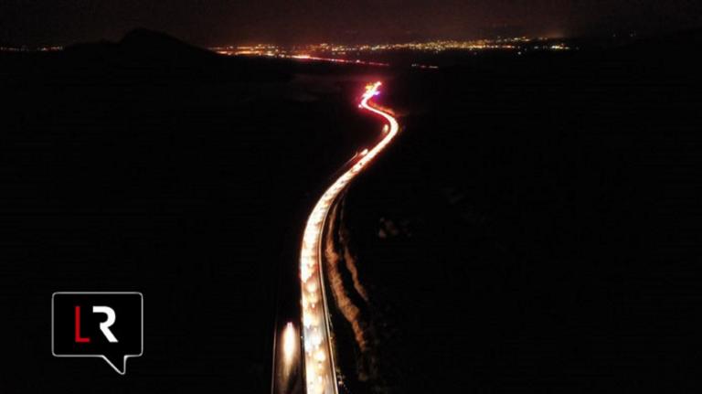 28η Οκτωβρίου: Της… ταλαιπωρίας στην Αθηνών - Κορίνθου και Αθηνών - Λαμίας - ΕΙΚΟΝΕΣ ΑΠΟ DRONE