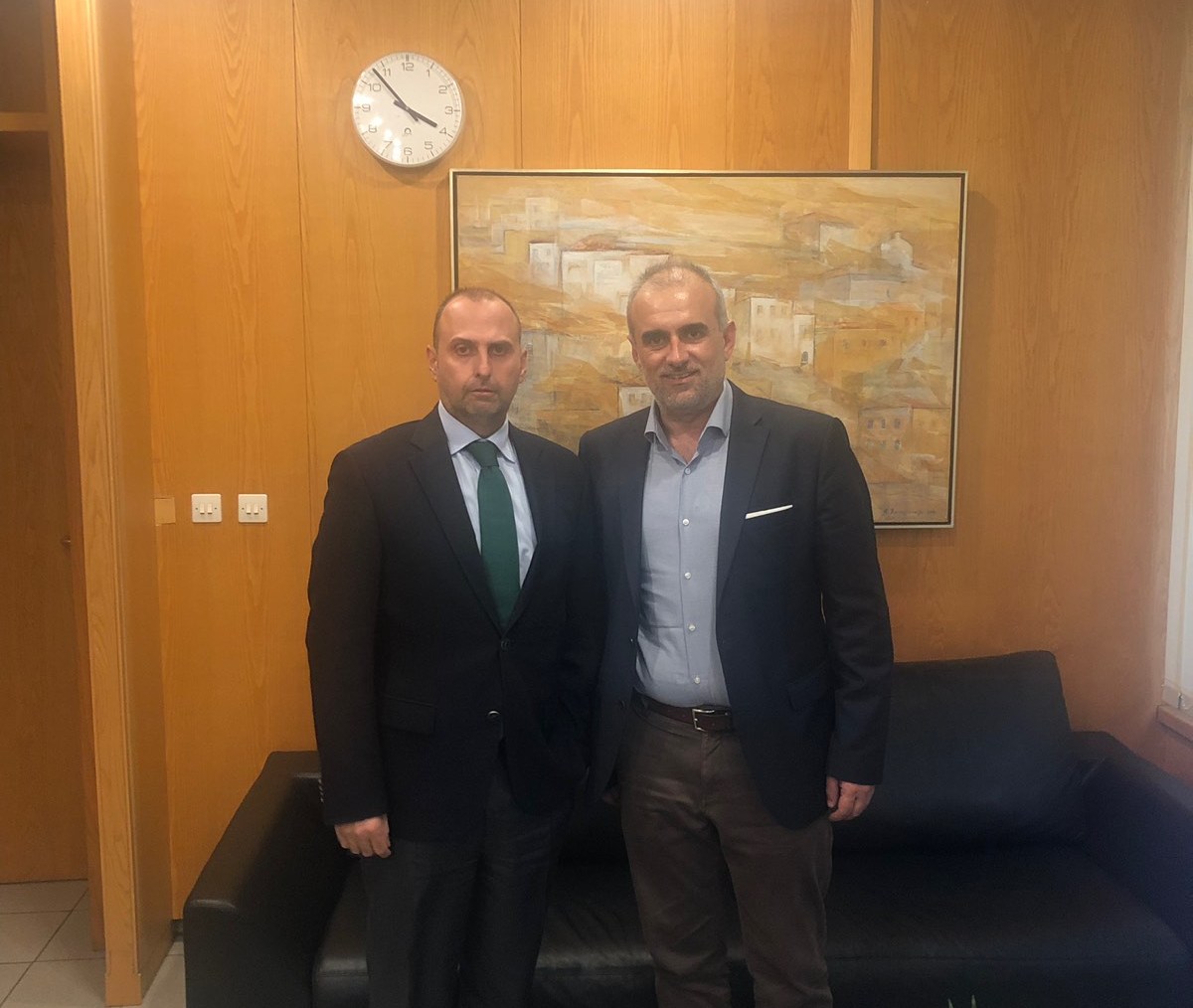 Συνάντηση Τσώνη - Καραγιάννη για το Λιμάνι της Πάτρας