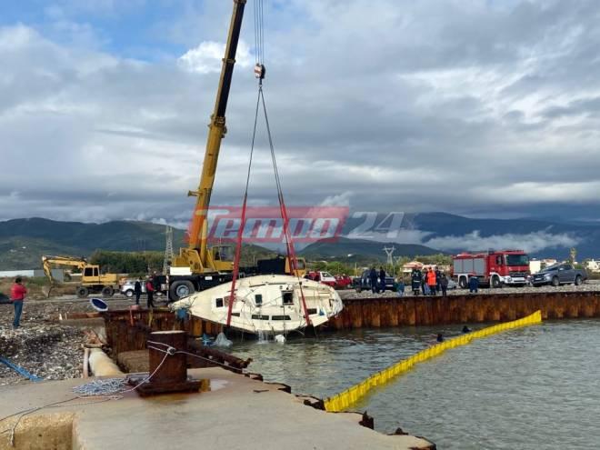 ΒΙΝΤΕΟ η επιχείρηση ανέλκυσης του ιστιοφόρου στο Αντίρριο - Έλληνες οι δυο νεκροί - ΦΩΤΟ - ΝΕΟΤΕΡΑ