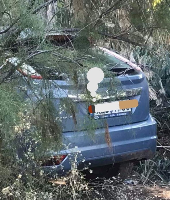 Ροδοδάφνη Αιγίου: Εντοπίστηκε ΙΧ που χρησιμοποιήθηκε σε ληστείες και κλοπές - ΦΩΤΟ