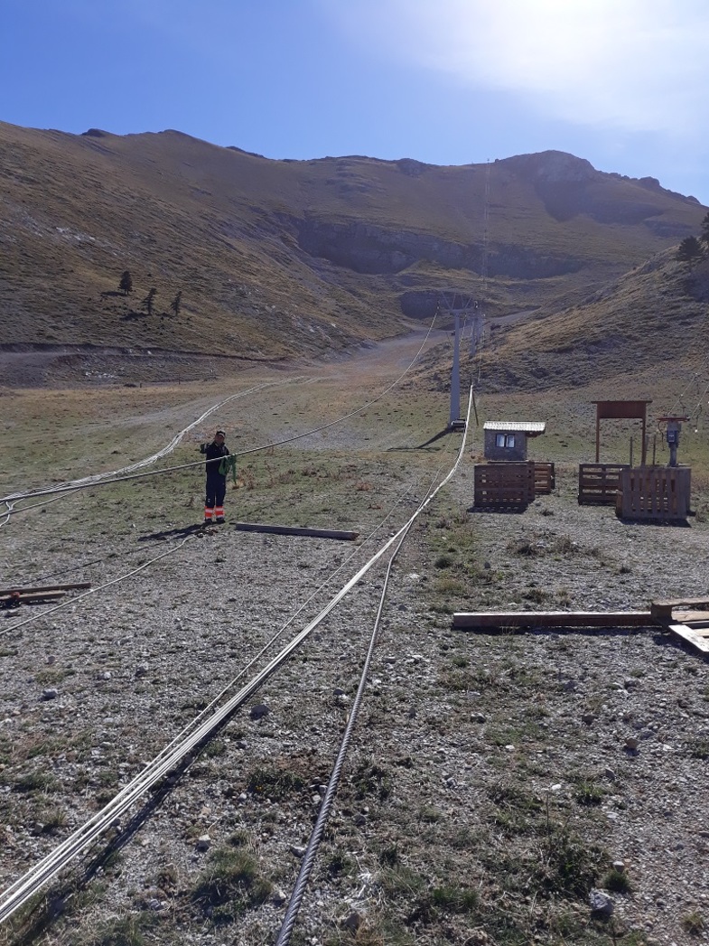 Καλάβρυτα: Έτοιμη η "Στύγα" προς επαναλειτουργία στο Χιονοδρομικό - ΦΩΤΟ