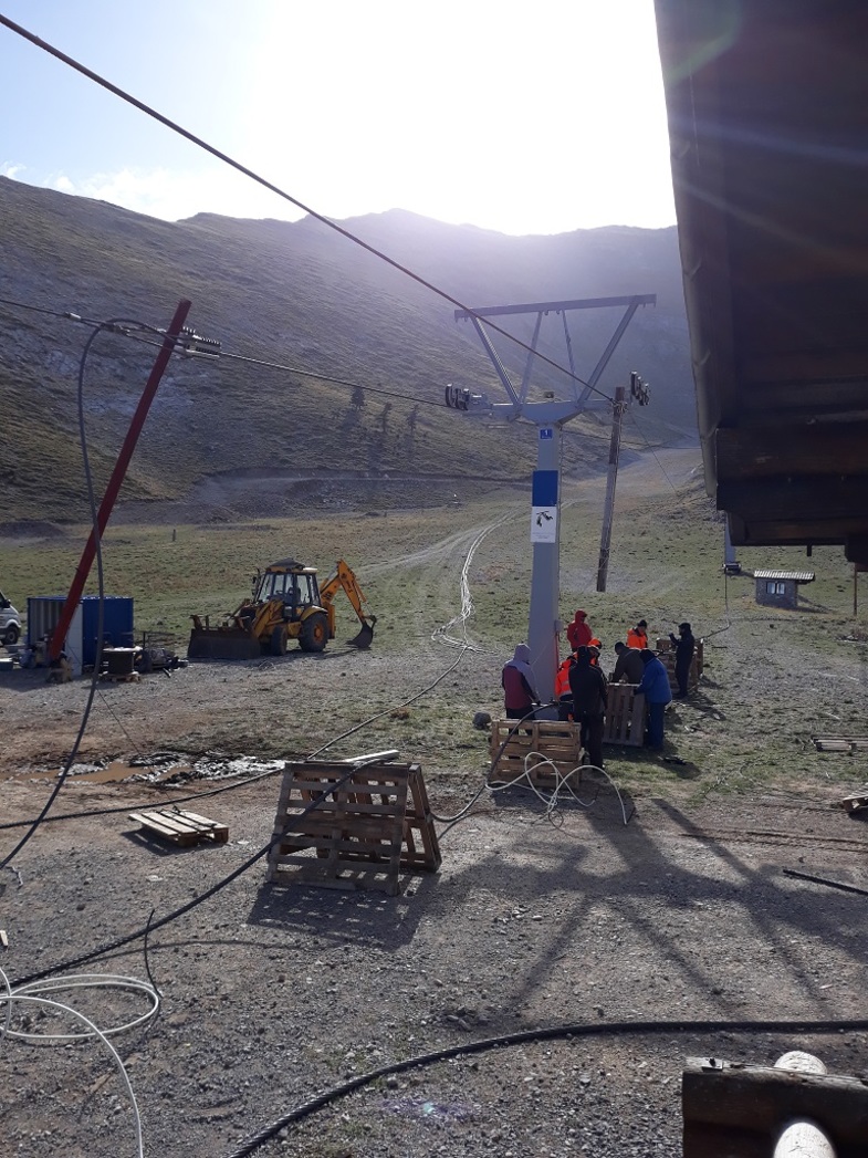 Καλάβρυτα: Έτοιμη η "Στύγα" προς επαναλειτουργία στο Χιονοδρομικό - ΦΩΤΟ