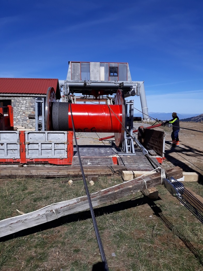 Καλάβρυτα: Έτοιμη η "Στύγα" προς επαναλειτουργία στο Χιονοδρομικό - ΦΩΤΟ