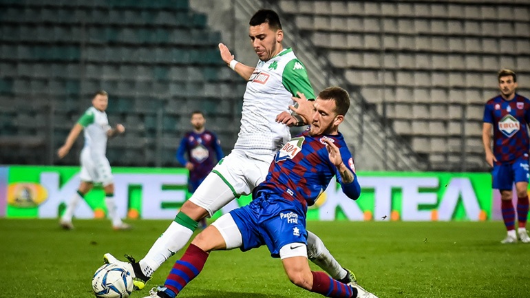Έμειναν στο 1-1 Βόλος και Παναθηναϊκός
