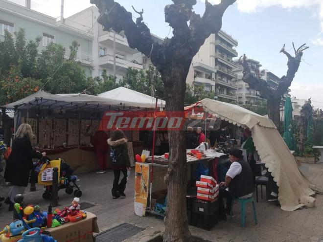 Πάτρα: Μέχρι το βράδυ οι μποναμάδες στην Τριών Ναυάρχων