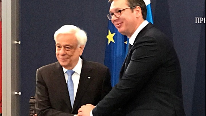 Επίσημη επίσκεψη του Προέδρου της Σερβίας στην Αθήνα - Συνάντηση με Πρ. Παυλόπουλο