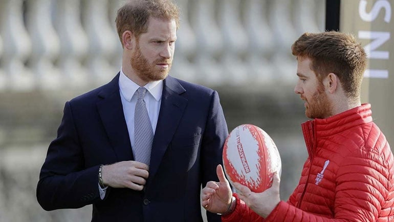 Η πρώτη δημόσια εμφάνιση του πρίγκιπα Harry μετά την παραίτηση από τα πριγκιπικά καθήκοντα