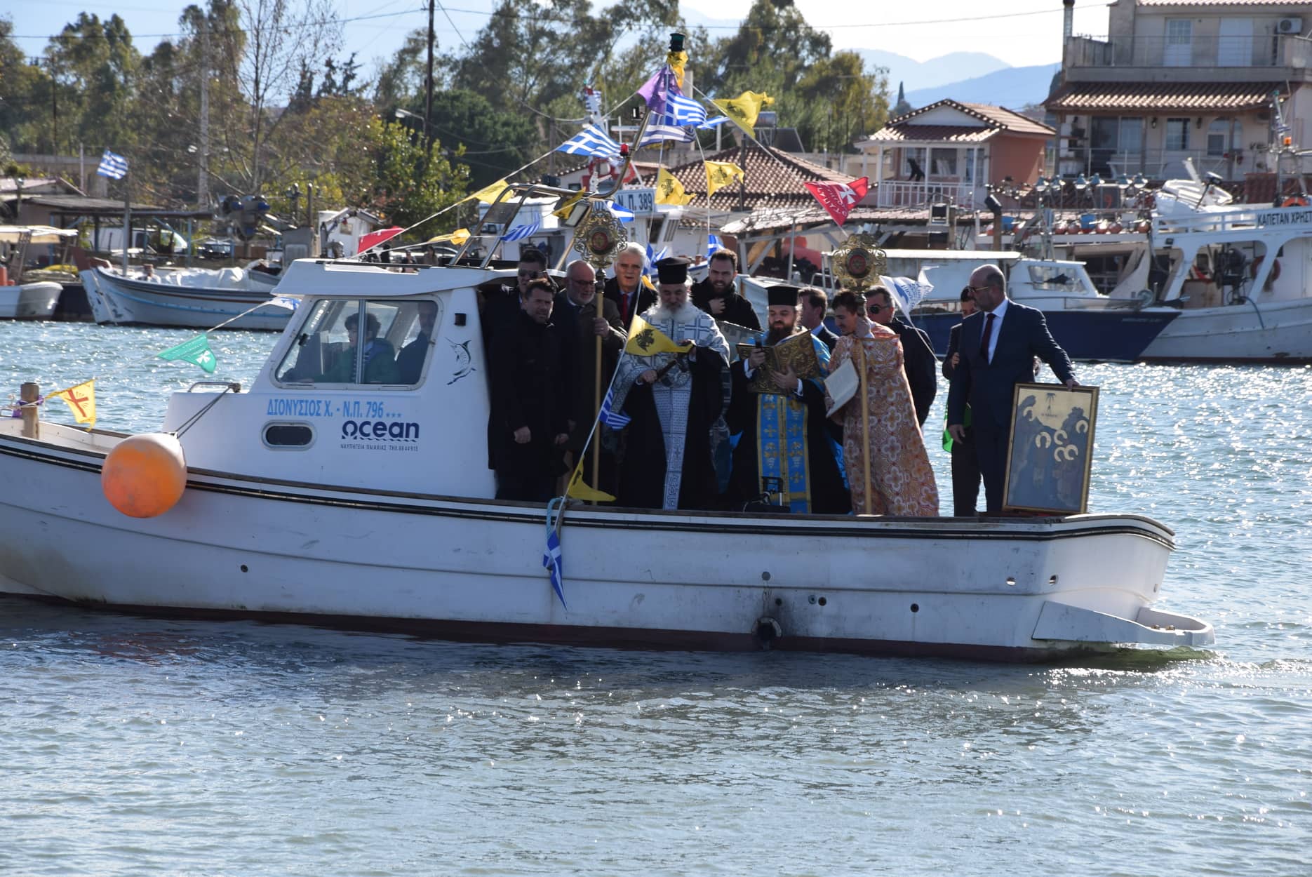 Ο Αντιπεριφερειάρχης Π. Σακελλαρόπουλος στη Δυτική Αχαΐα για τον εορτασμό των Θεοφανίων