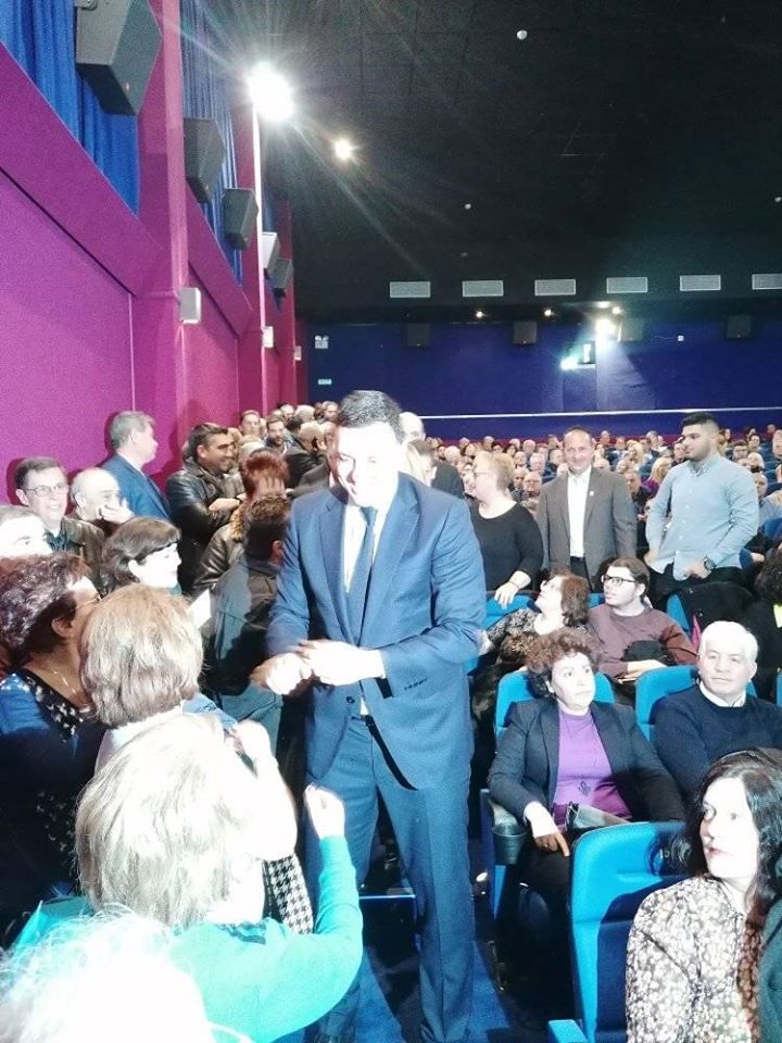 Πάτρα: Κοπή πίτας για τη ΝΟΔΕ Αχαϊας της ΝΔ , παρουσία Κικίλια ΦΩΤΟ