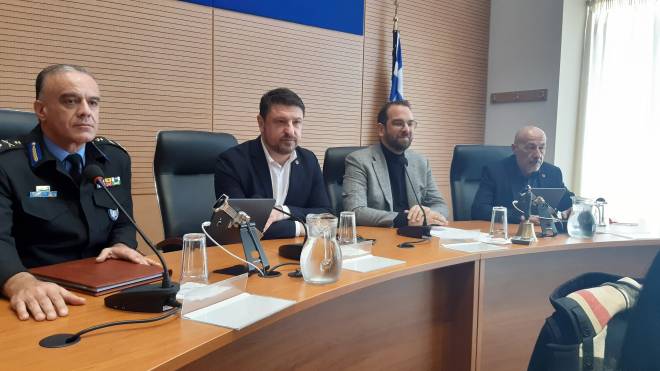Πάτρα - Χαρδαλιάς: "Εθνικό στοίχημα" η Πολιτική Προστασία - Παρών στη σύσκεψη του Περιφερειακού Συντονιστικού Οργάνου