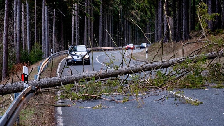 Σλοβενία: 'Ενας νεκρός από την κακοκαιρία - Θυελλώδεις άνεμοι «σαρώνουν» τη χώρα