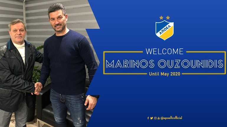 ΑΠΟΕΛ: Ανακοίνωσε τον Ουζουνίδη