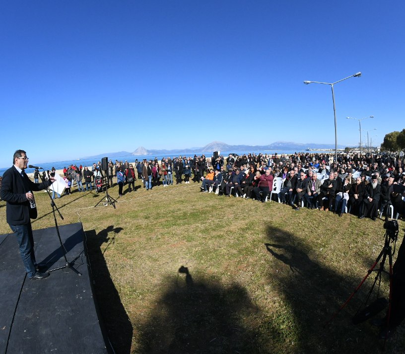 Πελετίδης σε Κτηματική: «Θα συνεχίσουμε σ' όλη την παραλιακή ζώνη. Θα φτάσουμε μέχρι τα Καμίνια, βήμα - βήμα» - ΦΩΤΟ