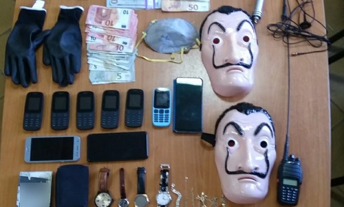 Πάτρα: Ενώπιον του Ανακριτή σήμερα οι κλέφτες με τις αποκριάτικες μάσκες