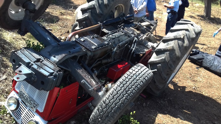 Νεκρός 78χρονος από ανατροπή τρακτέρ στο Ηράκλειο