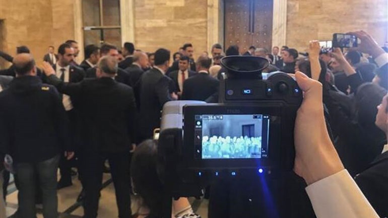 Κορονοϊός: Θερμική κάμερα προστατεύει τον πρόεδρο Ερντογάν στην τουρκική Εθνοσυνέλευση