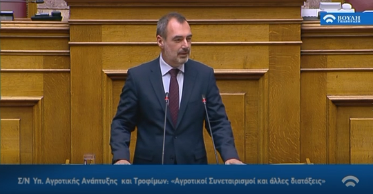 Συνάντηση Ανδρέα Κατσανιώτη με Θεόδωρο Σκυλακάκη για τα μέτρα στήριξης των επιχειρήσεων μετά την ακύρωση του καρναβαλιού