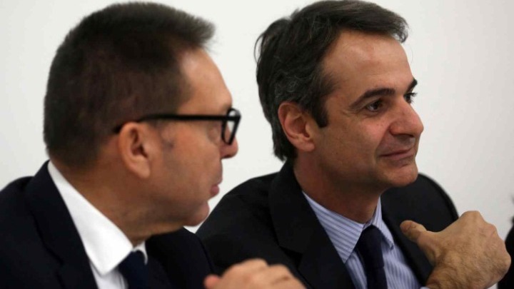 Συνάντηση Μητσοτάκη-Στουρνάρα