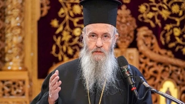 Μητροπολίτης Ναυπάκτου Ιερόθεος: Δεν είναι υπό διωγμό η Εκκλησία, αλλά ο κορονοϊός