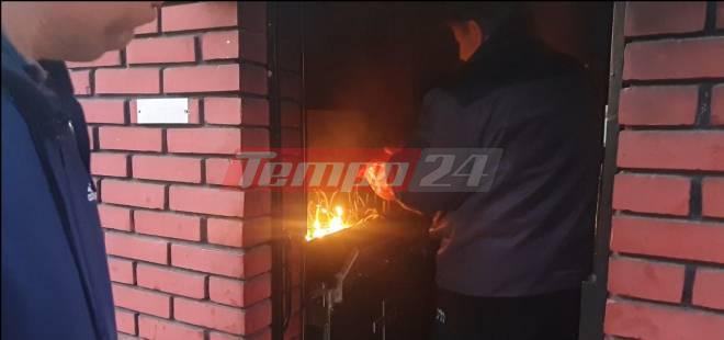 Πάτρα: "Φούντωσαν" τα κεριά - Κινδύνευσε το προσκυνητάρι του Ι. Ναού της Αγίας Σοφίας