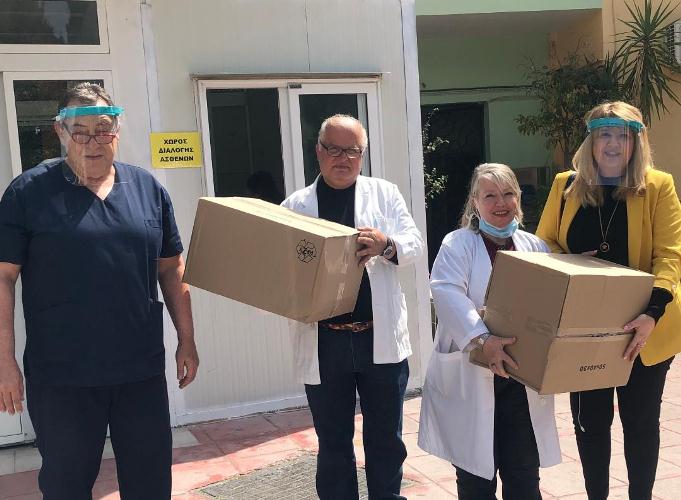 Ιατρικός Σύλλογος Πατρών: 2000 ασπίδες προστασίας προσώπου στους υγειονομικούς