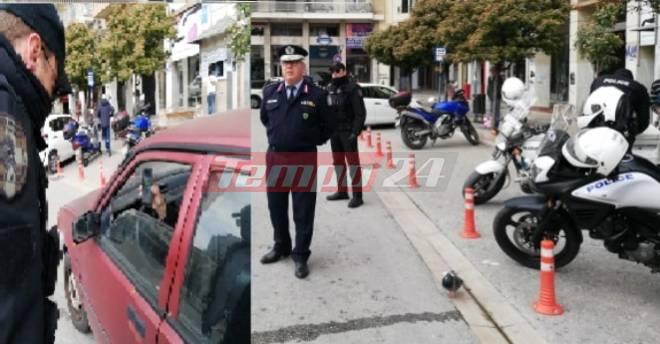 Απαγόρευση κυκλοφορίας - Πάτρα: 73 παραβάσεις την Τρίτη - 393 συνολικά στο Νομό - Παρουσία του Αστυνομικού Διευθυντή Αχαΐας οι έλεγχοι - - ΦΩΤΟ