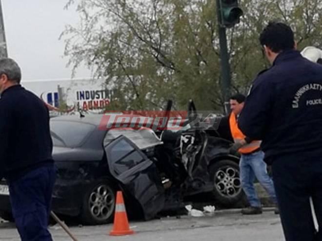 Πάτρα: Σύγκρουση φορτηγού με Ι.Χ αυτοκίνητο - Απεγκλωβισμός ατόμου σοβαρά τραυματισμένου - ΒΙΝΤΕΟ και ΦΩΤΟ