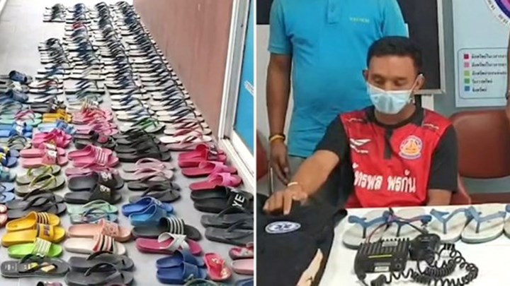 Έκλεψε 126 ζευγάρια σαγιονάρες για να... συνευρεθεί μαζί τους