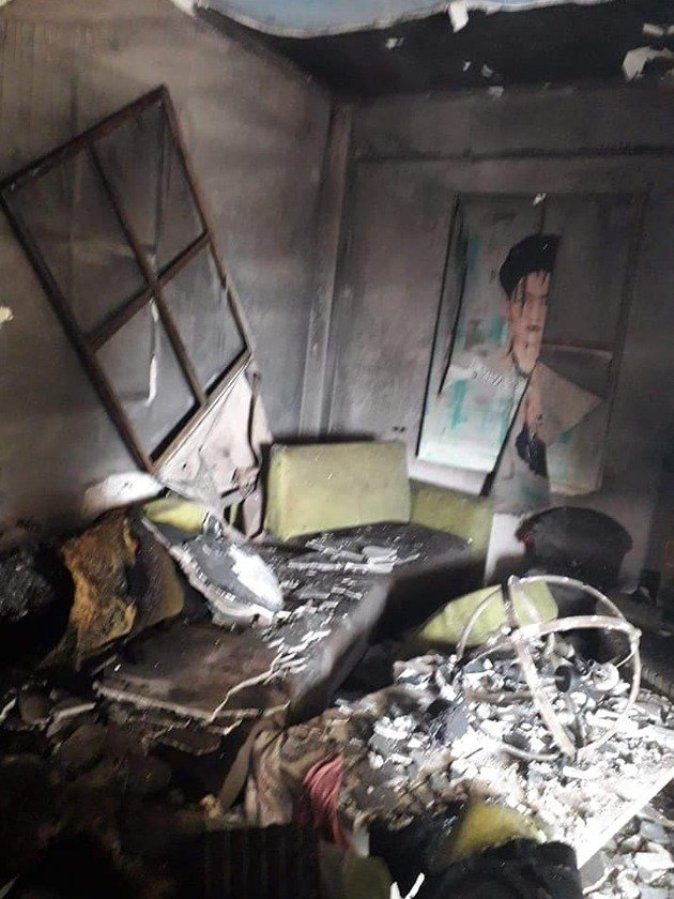 Πάτρα: Παρανάλωμα του πυρός σπίτι - ΦΩΤΟ