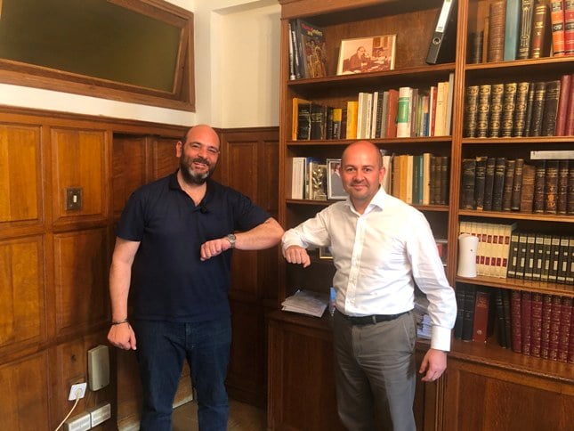 Πάτρα: Συνάντηση Φωτήλα με τον Διευθύνοντα Σύμβουλο των Ελληνικών Αμυντικών Συστημάτων