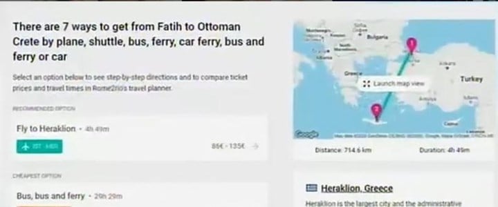 Τουριστικό πρακτορείο διαφημίζει την "Οθωμανική Κρήτη"