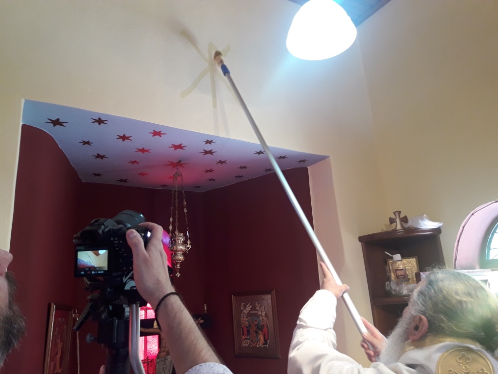 Τα πρώτα εγκαίνια Ιερού Ναού από τον Μητροπολίτη Ιερώνυμο