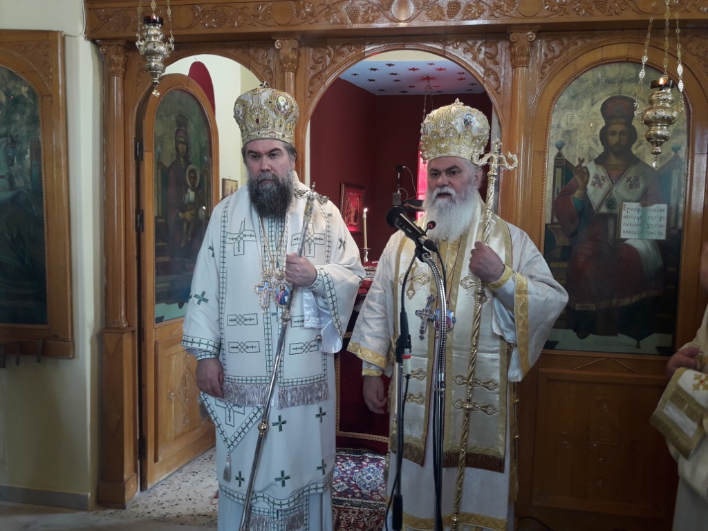Τα πρώτα εγκαίνια Ιερού Ναού από τον Μητροπολίτη Ιερώνυμο