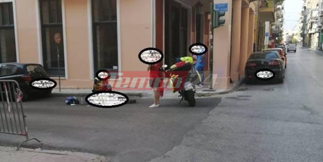 Πάτρα: Ανδρας βρέθηκε πεσμένος στο κέντρο - Αμεση κινητοποίηση διασώστη του ΕΚΑΒ ΦΩΤΟ