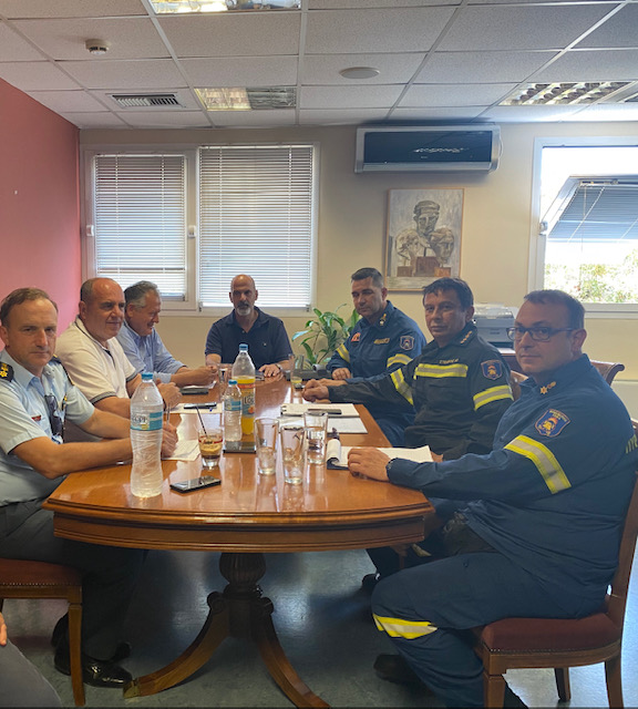 Πάτρα: Σύσκεψη για την πυροπροστασία στην ΠΕ Αχαΐας