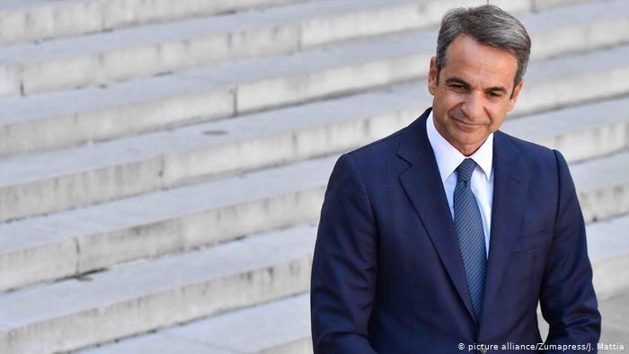 Στο Μάτι ο Κυριάκος Μητσοτάκης