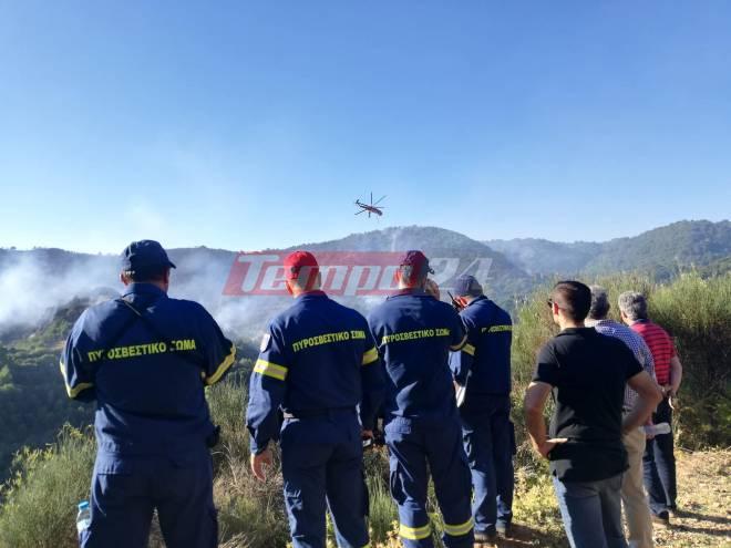 Σύσκεψη για τις φωτιές στην Ηλεία - Φαρμάκης: «Παραμένουμε σε διαρκή επιφυλακή, πρώτη προτεραιότητα η προστασία του τόπου μας» - ΦΩΤΟ