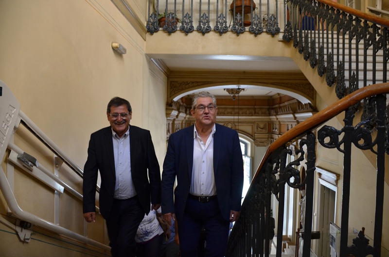 Πάτρα: Συνάντηση Κουτσούμπα - Πελετίδη στο Δημαρχείο - Τι συζητήθηκε - ΦΩΤΟ - ΒΙΝΤΕΟ