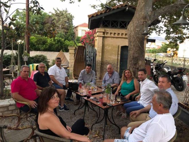 Συνάντηση μελών του Σπιράλ με το Τοπικό Συμβούλιο Ρίου