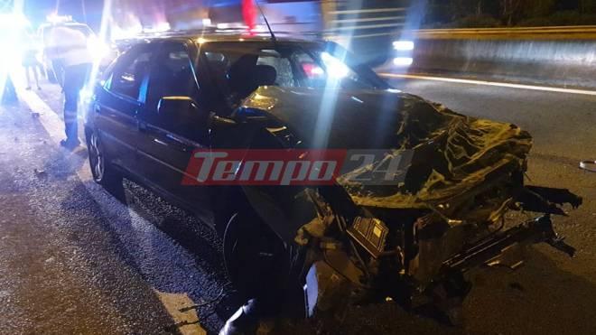 Πάτρα: Τροχαίο στην Περιμετρική - Άγιο είχε ο οδηγός (ΦΩΤΟ - ΒΙΝΤΕΟ)