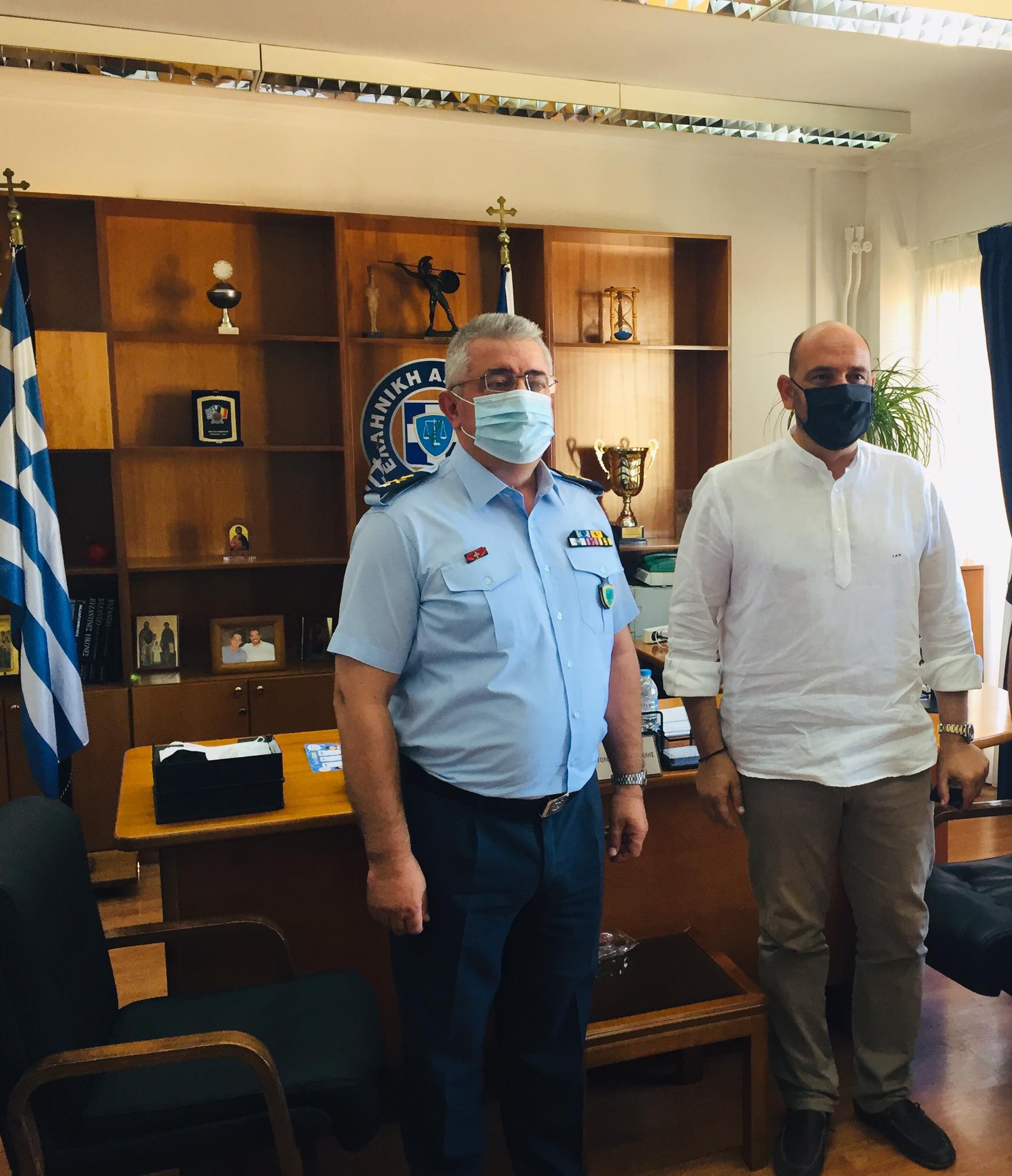 Ο Ιάσονας Φωτήλας στην ΕΛ.ΑΣ Αχαΐας