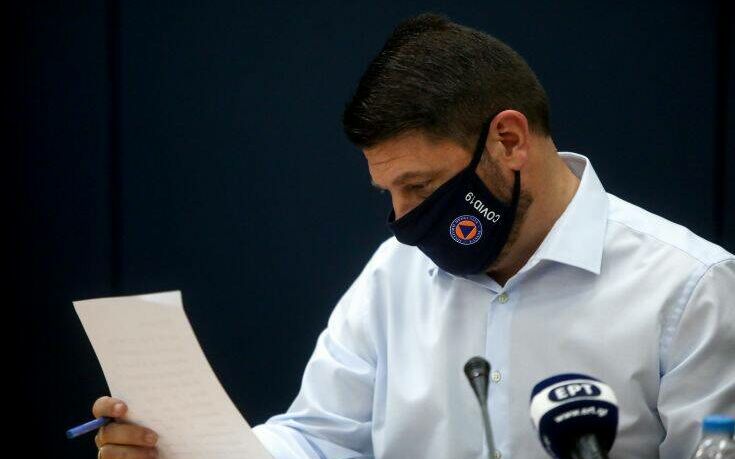 Τηλεδιάσκεψη Χαρδαλιά, Περιφερειαρχών και ΕΟΔΥ για την πορεία του κορονοϊού