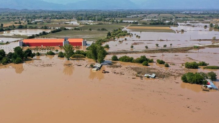"Ιανός": Πάνω από 210.000 στρέμματα κάτω από το νερό στον θεσσαλικό κάμπο - Πώς επηρέασε το Ιόνιο