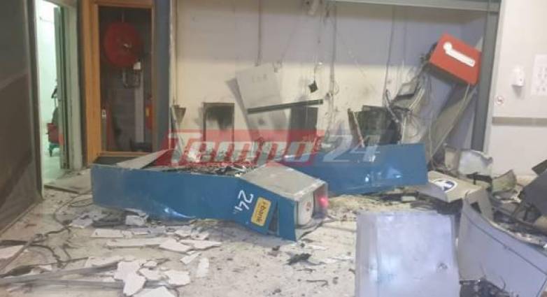 Η αστυνομία εντόπισε την ασημί BMW των ληστών που ανατίναξαν τα τρία ΑΤΜ του patras mall στην Περιβόλα