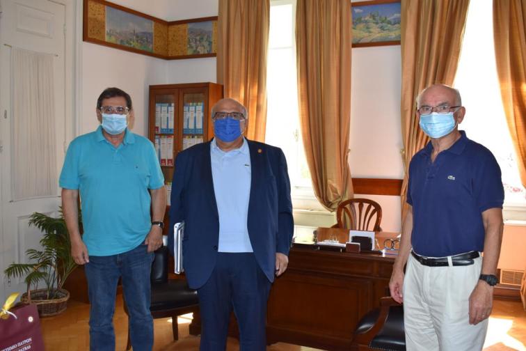 Πάτρα: Ο νέος Πρύτανης του Πανεπιστημίου επισκέφθηκε τον Πελετίδη