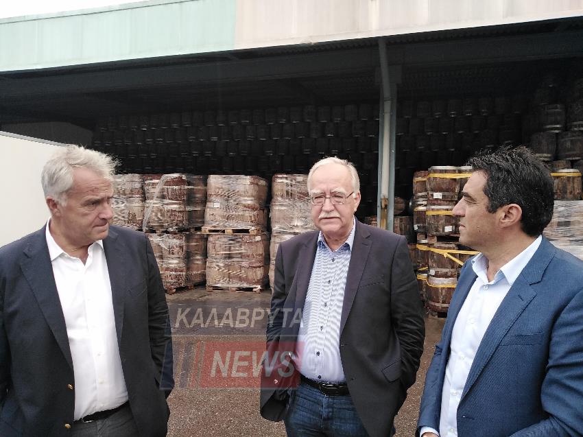 Επίσκεψη Βορίδη στα Καλάβρυτα - Επί τάπητος η Γαλακτοκομική Σχολή